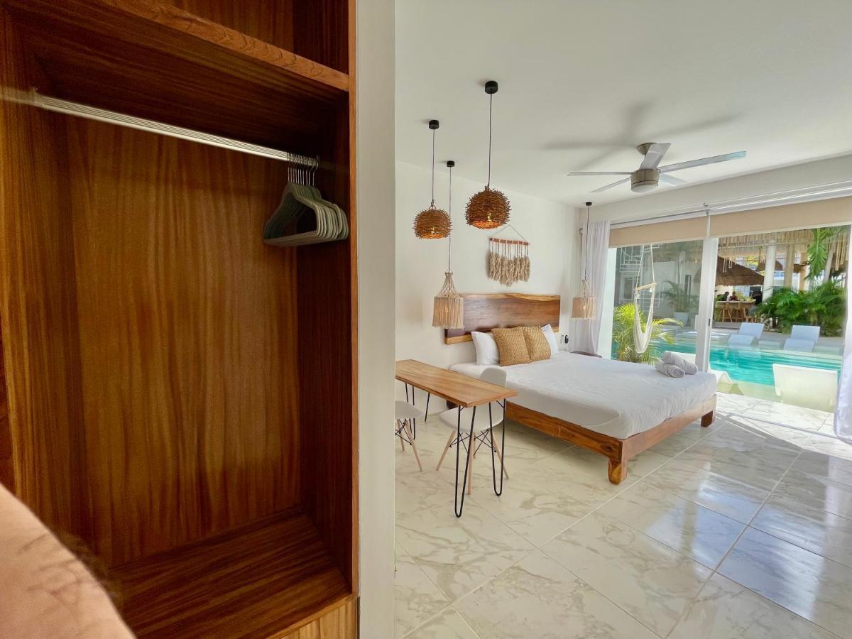 Beautiful Swim-Up Studio With Private Terrace, Pool And Jungle Gym Tulum Zewnętrze zdjęcie