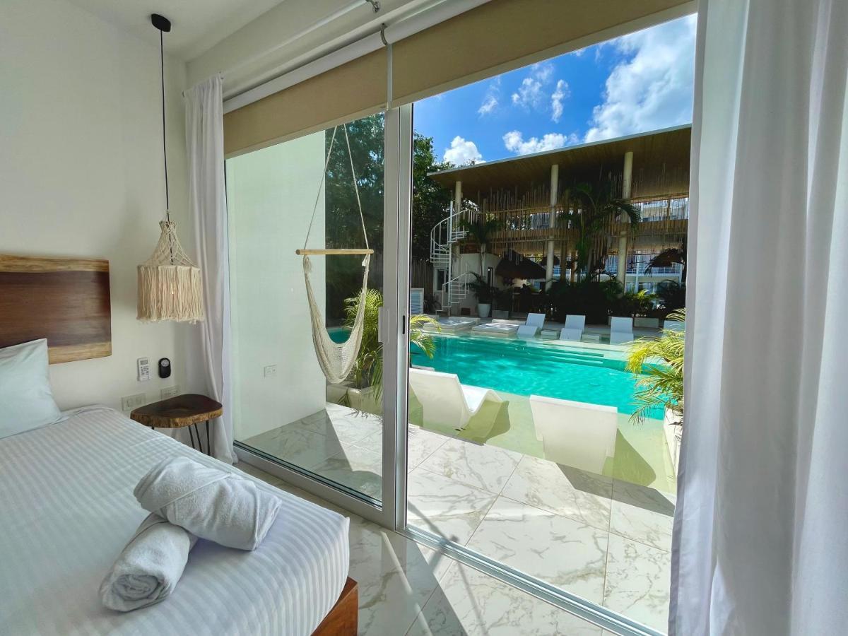 Beautiful Swim-Up Studio With Private Terrace, Pool And Jungle Gym Tulum Zewnętrze zdjęcie