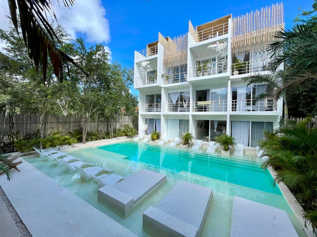 Beautiful Swim-Up Studio With Private Terrace, Pool And Jungle Gym Tulum Zewnętrze zdjęcie