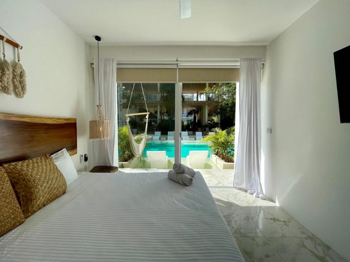 Beautiful Swim-Up Studio With Private Terrace, Pool And Jungle Gym Tulum Zewnętrze zdjęcie